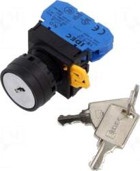 IDEC Switch: rotary with key |