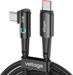 Kabel USB-C / USB-C kątowy Voltage