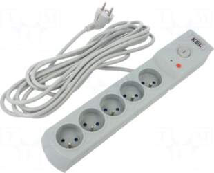 KEL Plug socket strip: protective |