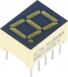 KINGBRIGHT ELECTRONIC Display: LED | 7-segment