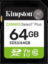 Kingston 64GB SDXC Canvas Select Plus