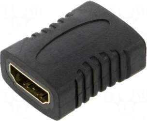 LANBERG Adapter | HDMI socket,both
