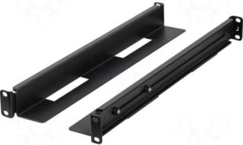 LANBERG Mounting rail | black |