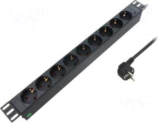 Logilink Plug socket strip: protective |