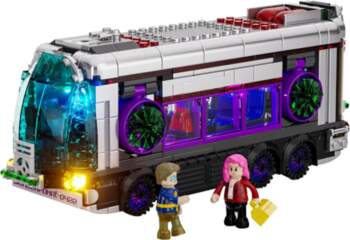 Lumibricks Cyberpunk Neoncity - Future Bus