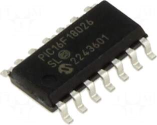 MICROCHIP TECHNOLOGY IC: PIC microcontroller |