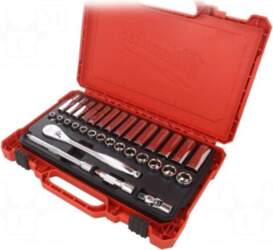 Milwaukee Wrench-set | 6-angles,socket spanner