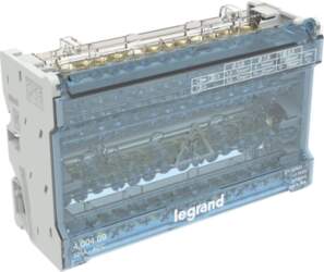 Modular distribution board with staggered bars