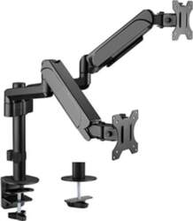 Monitora stiprinājums Gembird Adjustable Desk 2-display