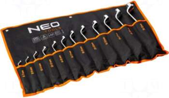 NEO TOOLS Wrench: socket spanner-set |