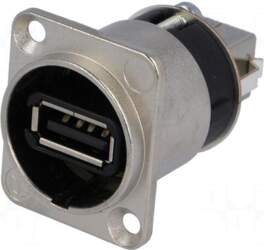 NEUTRIK Adapter | USB A socket-front