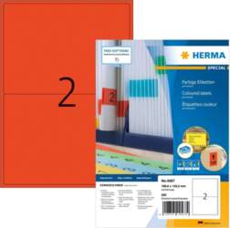 No name HERMA 4567 self-adhesive label