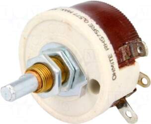 OHMITE Potentiometer: shaft | single turn