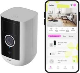 Omajin OWC-01-EU Wireless Security Camera, White