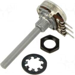 OMEG Potentiometer: shaft | single turn