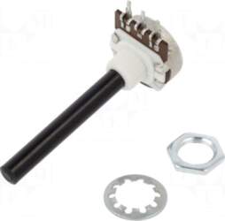 OMEG Potentiometer: shaft | single turn