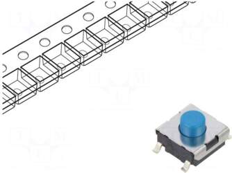 OMRON Electronic Components Microswitch TACT |