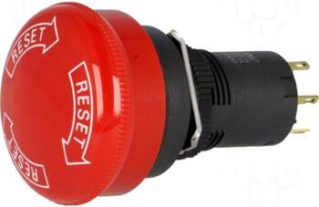 OMRON Switch: emergency stop | Stabl