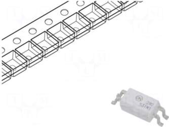 ONSEMI Optocoupler | SMD | Ch: