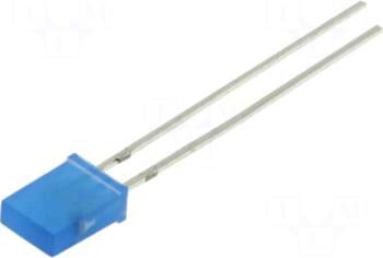 OPTOSUPPLY LED | blue | rectangular