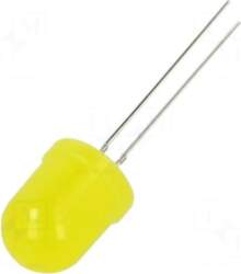 OPTOSUPPLY LED | yellow | 10mm