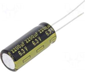Panasonic Capacitor: electrolytic | low ESR