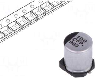 Panasonic Capacitor: electrolytic | low ESR