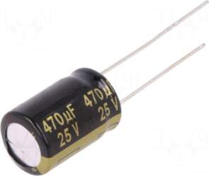Panasonic Capacitor: electrolytic | low ESR