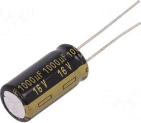 Panasonic Capacitor: electrolytic | low impedance