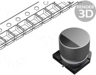 Panasonic Capacitor: electrolytic | SMD |