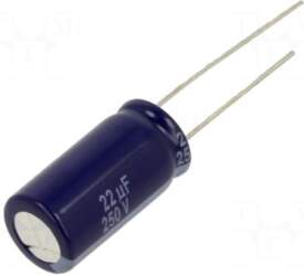 Panasonic Capacitor: electrolytic | THT |