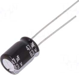 Panasonic Capacitor: electrolytic | THT |