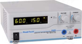 PEAKTECH Laboratory power supply: programmable |