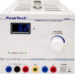 PEAKTECH Laboratory power supply: standard |