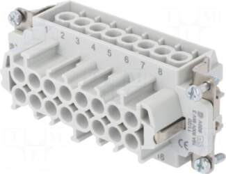 PHOENIX CONTACT Connector: rectangular | female