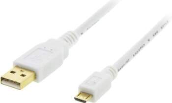 Phone cable DELTACO USB 2.0