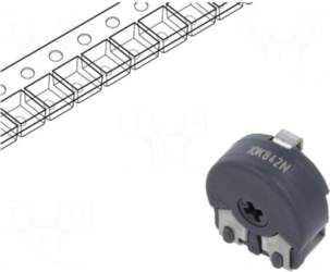 PIHER Potentiometer: mounting | 10kΩ |