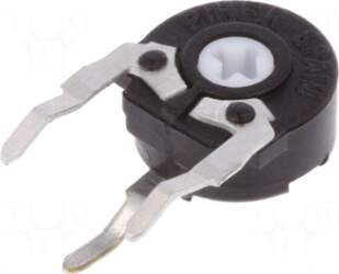 PIHER Potentiometer: mounting | single turn