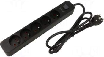 Plug socket strip: protective | Sockets: