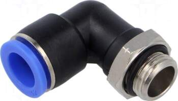 PNEUMAT Push-in fitting | angled 90°