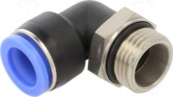 PNEUMAT Push-in fitting | angled 90°