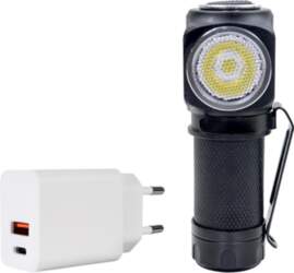 PNI Adventure F75 frontal flashlight package