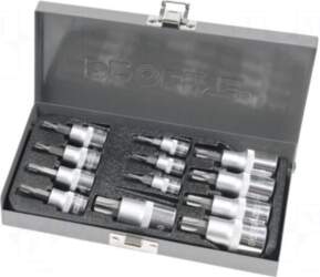 PROLINE Socket: Torx®-bit-set | Chrom-vanadium steel