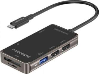 PROMATE PrimeHub-Lite USB-C Multimedia Hub /
