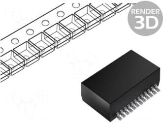 PULSE Transformer: LAN | SMD |