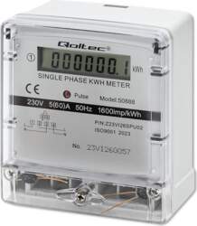 Qoltec Single-phase electronic meter | Energy