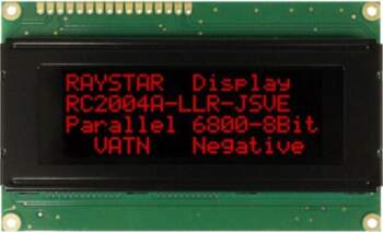 RAYSTAR OPTRONICS Display: LCD | alphanumeric