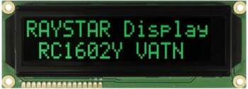 RAYSTAR OPTRONICS Display: LCD | alphanumeric