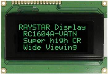 RAYSTAR OPTRONICS Display: LCD | alphanumeric