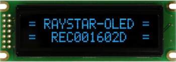 RAYSTAR OPTRONICS Display: OLED | alphanumeric